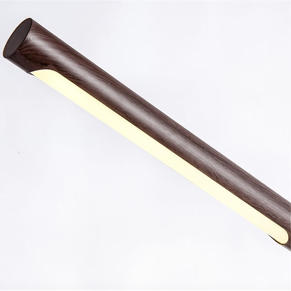 Lampe de Table Élégance Dorée – Design Bois & Métal Brossé