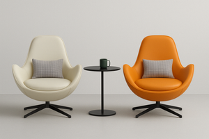 Fauteuil Lounge Nordic Éclipse